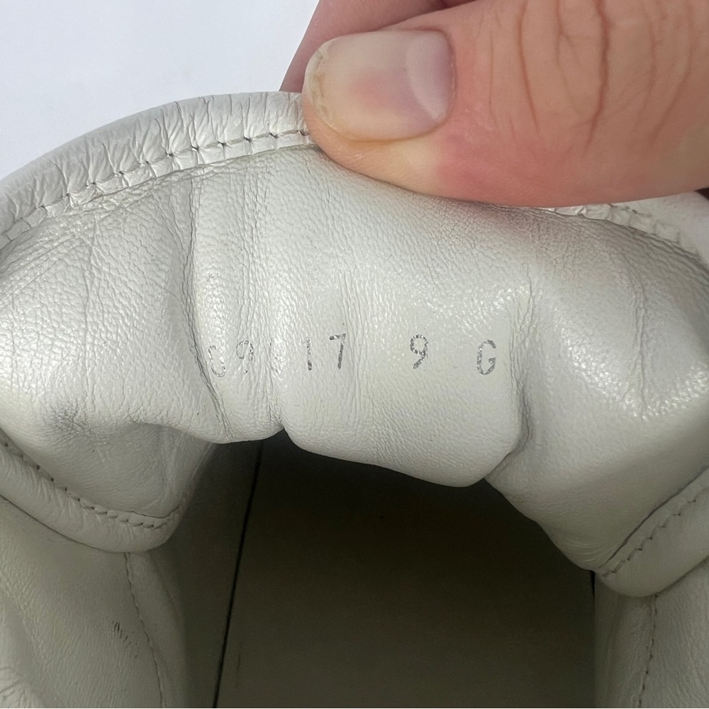 Gucci Gray and Cream High-Top Sneakers - Picture 17 of 17
